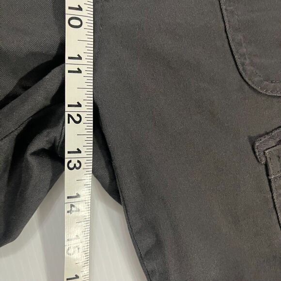Democracy Ab Technology Womens Straight Leg Cargo Jeans Pants Sz 4 Charcoal - Picture 6 of 7